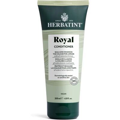 Après-Shampooing Royal Herbatint - Soins des Cheveux Colorés - Publicité Après-Shampooing Royal Herbatint - Soins des Cheveux Colorés - Publicité