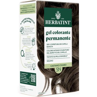 Herbatint Hellbraun Dauerhafte Haartönung 170ml - Haarfarbe Herbatint Hellbraun Dauerhafte Haartönung 170ml - Haarfarbe