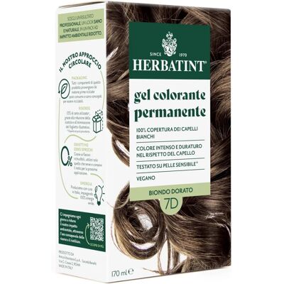 Herbatint Biondo Dorato 7D Natürliche Haarfarbe - Haartönung Herbatint Biondo Dorato 7D Natürliche Haarfarbe - Haartönung
