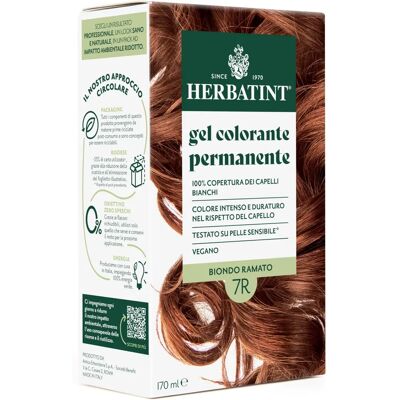 Herbatint 7R Biondo Ramato Dauerhafte Haarfarbe - Empfindliche Hautformel Herbatint 7R Biondo Ramato Dauerhafte Haarfarbe - Empfindliche Hautformel