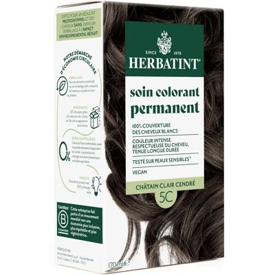 Herbatint Delikatna jasnobrązowa Cendré farba do włosów - 170ml Herbatint Delikatna jasnobrązowa Cendré farba do włosów - 170ml