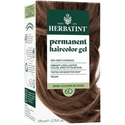 Herbatint - 6D - Dark Golden Blonde - Hair Colour Herbatint - 6D - Dark Golden Blonde - Hair Colour