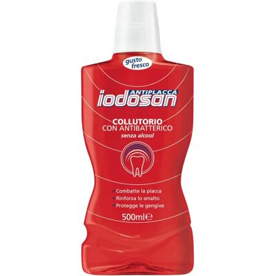 Haleon Italy Srl Iodosan Collutorio 500ml - Antibatterico - Senza Alcool Haleon Italy Srl Iodosan Collutorio 500ml - Antibatterico - Senza Alcool