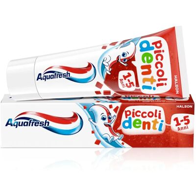 Dentifricio Junior Aquafresh - Protegge i denti da latte - 50ml Dentifricio Junior Aquafresh - Protegge i denti da latte - 50ml