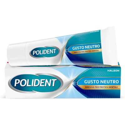 Colla Neutra Polident per Protesi - Ipoallergenica, Senza Zinco, 40g Colla Neutra Polident per Protesi - Ipoallergenica, Senza Zinco, 40g