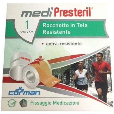 Corman Medipresteril Cerotto in Cotone Extra Resistente - Cerotto di Pronto Soccorso Corman Medipresteril Cerotto in Cotone Extra Resistente - Cerotto di Pronto Soccorso