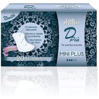 Corman Spa Lady Presteril D-Più Mini Plus - Assorbenti Corman Spa Lady Presteril D-Più Mini Plus - Assorbenti
