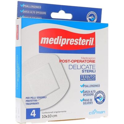 Corman Spa Medicazione Post-Operatoria - 10x10cm - 5 Pezzi Corman Spa Medicazione Post-Operatoria - 10x10cm - 5 Pezzi