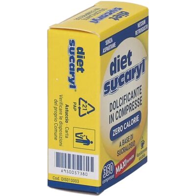 CORMAN SPA Diet sucaryl - Dolcificante senza calorie - 350 compresse CORMAN SPA Diet sucaryl - Dolcificante senza calorie - 350 compresse