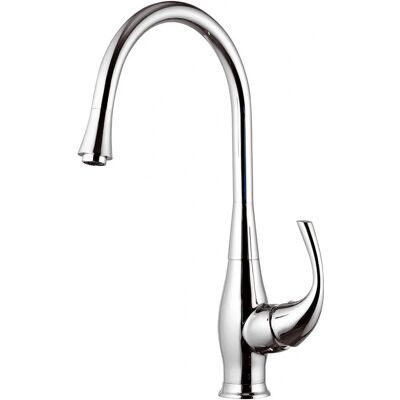 Miscelatore cucina Mariani Modello 571/PN - Girevole alto in ottone Miscelatore cucina Mariani Modello 571/PN - Girevole alto in ottone
