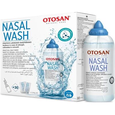 Sada pro nosní irrigaci Otosan - Inhalátor + 30 sáčků Sada pro nosní irrigaci Otosan - Inhalátor + 30 sáčků