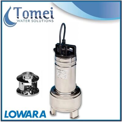 Pompe de Drainage LOWARA DOMO20T - Grand Débit - Publicité Pompe de Drainage LOWARA DOMO20T - Grand Débit - Publicité