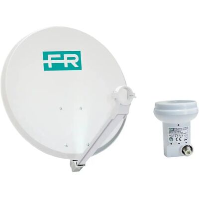Kit Antenne Parabole Fracarro 80cm - Sortie Unique - Publicité Kit Antenne Parabole Fracarro 80cm - Sortie Unique - Publicité