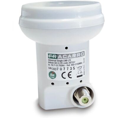 LNB universal Fracarro UX-S LTE - Acessório para TV via satélite LNB universal Fracarro UX-S LTE - Acessório para TV via satélite