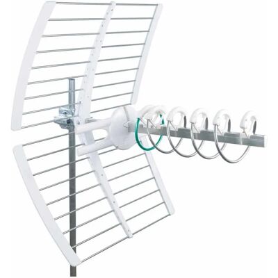 Antenne hélicoïdale active Fracarro Elika Pro 700 c UHF - Publicité Antenne hélicoïdale active Fracarro Elika Pro 700 c UHF - Publicité