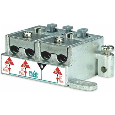 Fracarro PA3M Divisore 3 vie TV e satellite - RF 5-2400MHz Fracarro PA3M Divisore 3 vie TV e satellite - RF 5-2400MHz