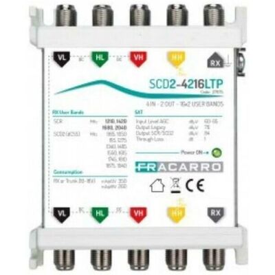 Fracarro Multiswitch scd2-4216ltp - Compatibile Sky Q, 16 frequenze Fracarro Multiswitch scd2-4216ltp - Compatibile Sky Q, 16 frequenze