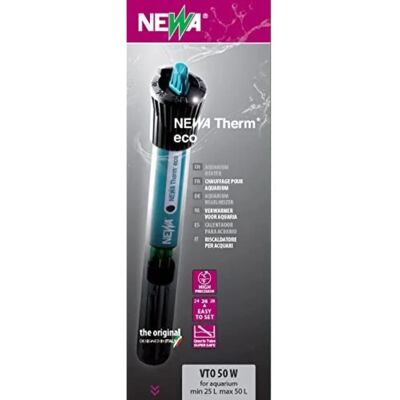 Newa Eco 50W Akvarievärmare - Noggrann termostat Newa Eco 50W Akvarievärmare - Noggrann termostat