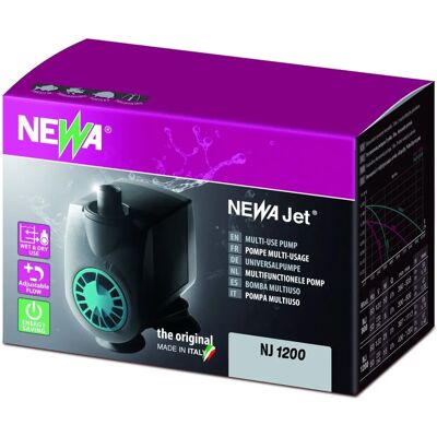 Pompa d'acqua Newa Jet NJ1200 - Portata regolabile 400-1200 L/h Pompa d'acqua Newa Jet NJ1200 - Portata regolabile 400-1200 L/h
