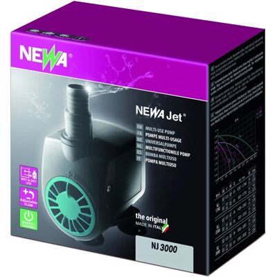 Pompa d'acqua NEWA Jet NJ3000 - Portata regolabile 1200-3000 L/h - Pompa Pompa d'acqua NEWA Jet NJ3000 - Portata regolabile 1200-3000 L/h - Pompa