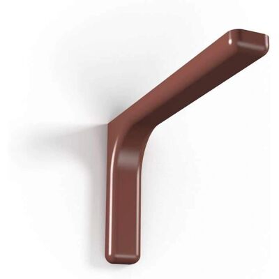 BOLIS ITALIA - Stahlregalhalter - Braun - 12cm BOLIS ITALIA - Stahlregalhalter - Braun - 12cm