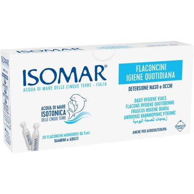 Euritalia Pharma - Isomar Soluzione Isotonica Acqua Mare - 20x5ml Euritalia Pharma - Isomar Soluzione Isotonica Acqua Mare - 20x5ml