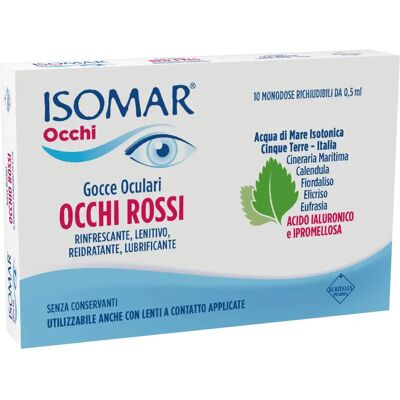 Euritalia Pharma Isomar Gocce per Occhi Rossi - Cura degli Occhi Euritalia Pharma Isomar Gocce per Occhi Rossi - Cura degli Occhi