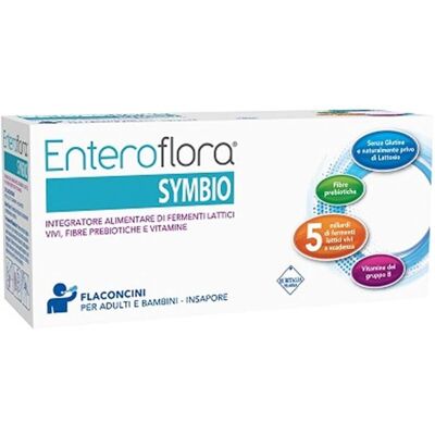 Coswell Enteroflora Symbio - Integratore Probiotico e Prebiotico - 10 Flaconi Coswell Enteroflora Symbio - Integratore Probiotico e Prebiotico - 10 Flaconi