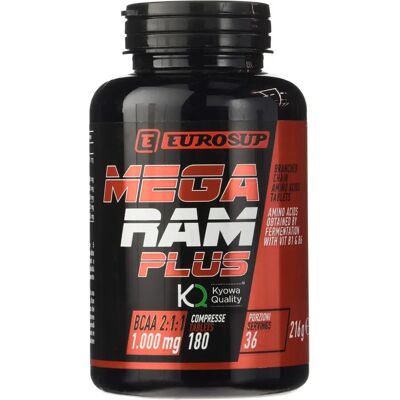 EUROSUP Mega Ram Plus - Integratore di aminoacidi BCAA EUROSUP Mega Ram Plus - Integratore di aminoacidi BCAA