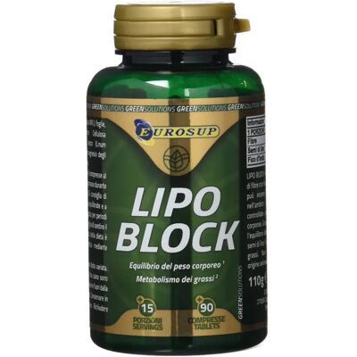 Eurosup Lipo Block - Supporto Assorbimento Grassi - 90 Compresse Eurosup Lipo Block - Supporto Assorbimento Grassi - 90 Compresse