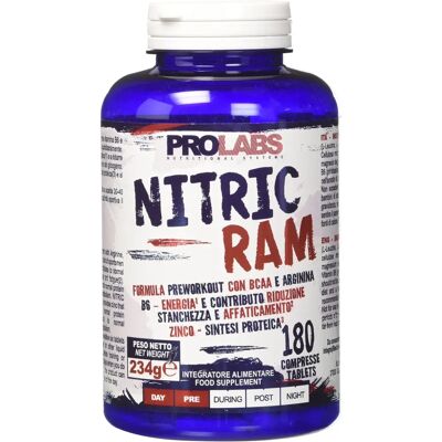 Prolabs Nitric Ram 180 Compresse - Integratore Muscolare Prolabs Nitric Ram 180 Compresse - Integratore Muscolare
