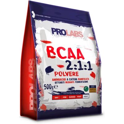 Prolabs BCAA 2:1:1 Tropicale 500g - Integratore Prolabs BCAA 2:1:1 Tropicale 500g - Integratore