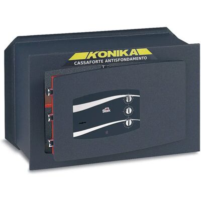 MAURER Soglia di sicurezza a muro - Serratura digitale - 28x42x19,5 cm - Cassaforte murale MAURER Soglia di sicurezza a muro - Serratura digitale - 28x42x19,5 cm - Cassaforte murale