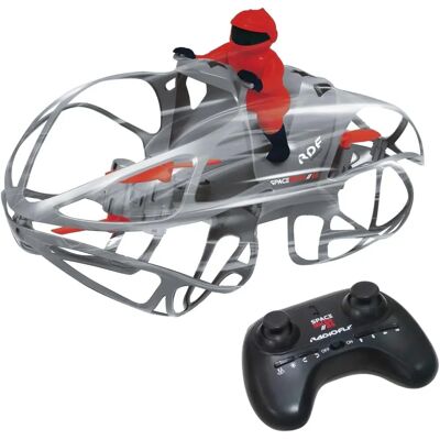 Radiofly 40050ODS Drone - Giroscopio 6 Assi, LED, 3 Velocità, 6 Min Volo Radiofly 40050ODS Drone - Giroscopio 6 Assi, LED, 3 Velocità, 6 Min Volo