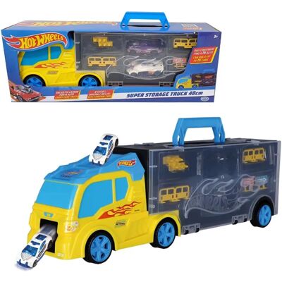 Hot Wheels Transportör med 3 Fordon - Leksaks Transportör Hot Wheels Transportör med 3 Fordon - Leksaks Transportör