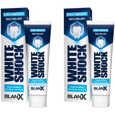 Blanx White Shock Zahnpasta - Fortschrittliche Aufhellung, 75ml Blanx White Shock Zahnpasta - Fortschrittliche Aufhellung, 75ml