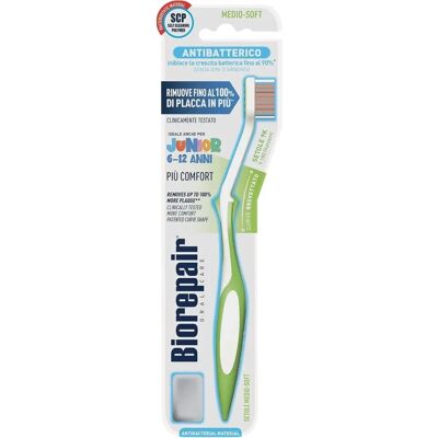 Biorepair Junior Medium/Soft - Toothbrush for Kids 6-12 Biorepair Junior Medium/Soft - Toothbrush for Kids 6-12