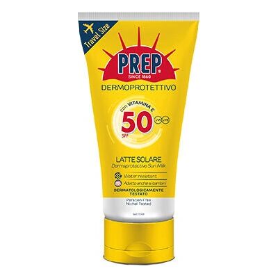 Prep Latte Solare Protettivo SPF50 Viso e Corpo - Protezione Solare SPF50 Prep Latte Solare Protettivo SPF50 Viso e Corpo - Protezione Solare SPF50
