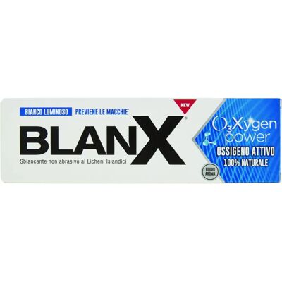BlanX O3X Dentifrice Éclaircissant - Soin Dentaire à l’Oxygène Naturel - Publicité BlanX O3X Dentifrice Éclaircissant - Soin Dentaire à l’Oxygène Naturel - Publicité