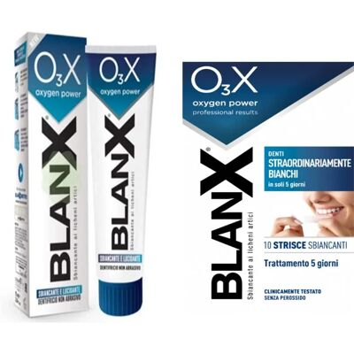Benzi de albire dinți BlanX O3X - 10 bucăți Benzi de albire dinți BlanX O3X - 10 bucăți