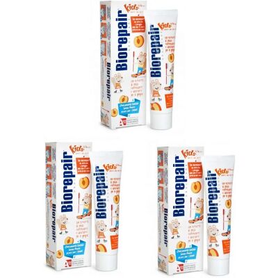 Biorepair Kids 0-6 Peach Toothpaste - Gentle Oral Care Biorepair Kids 0-6 Peach Toothpaste - Gentle Oral Care