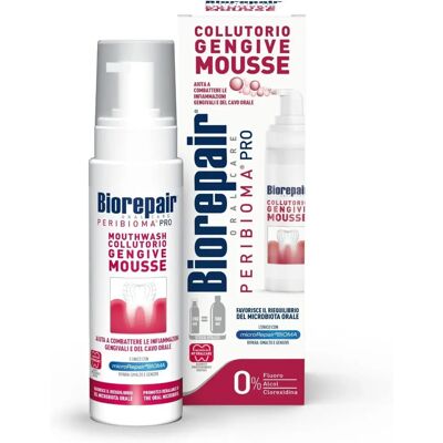 Biorepair Peribioma Mousse Mouthwash - mouthwash, 200 ml Biorepair Peribioma Mousse Mouthwash - mouthwash, 200 ml