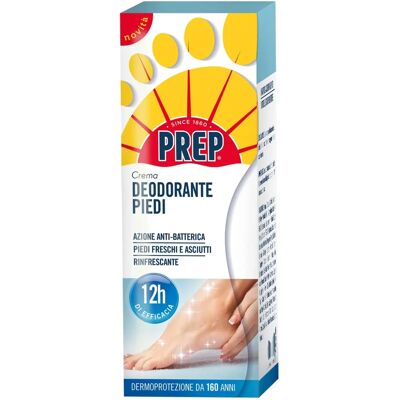 Prep Crème Déodorante Pieds - Publicité Prep Crème Déodorante Pieds - Publicité