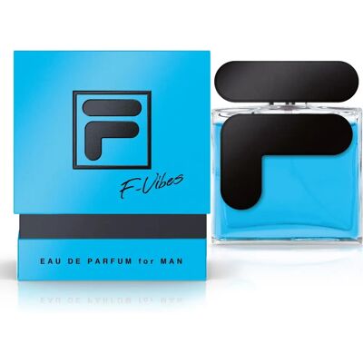 Fila F-vibes Homme/Femme Eau de Parfum - 100ml - Publicité Fila F-vibes Homme/Femme Eau de Parfum - 100ml - Publicité