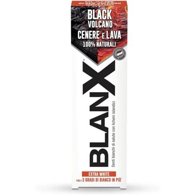 BLANX Black Volcano dentifrice blanchissant 75ml - Publicité BLANX Black Volcano dentifrice blanchissant 75ml - Publicité