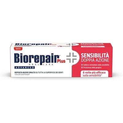 Biorepair Plus Zaawansowana Wrażliwość Podwójne Działanie Pasta do Zębów - 75ml Biorepair Plus Zaawansowana Wrażliwość Podwójne Działanie Pasta do Zębów - 75ml