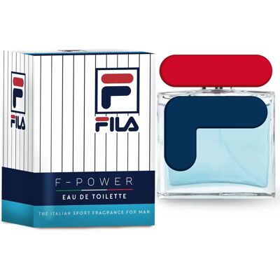 Fila F-Power Man Eau de Toilette - Parfum homme - Publicité Fila F-Power Man Eau de Toilette - Parfum homme - Publicité