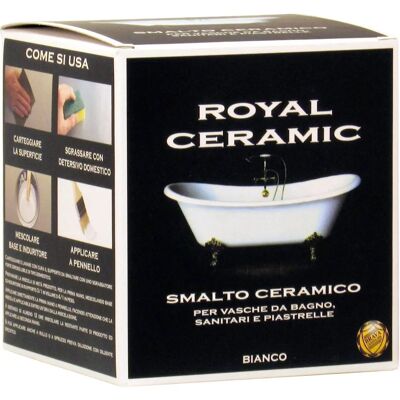 Brava Smalto ceramico Royal Ceramic - Bianco - 375ml Brava Smalto ceramico Royal Ceramic - Bianco - 375ml