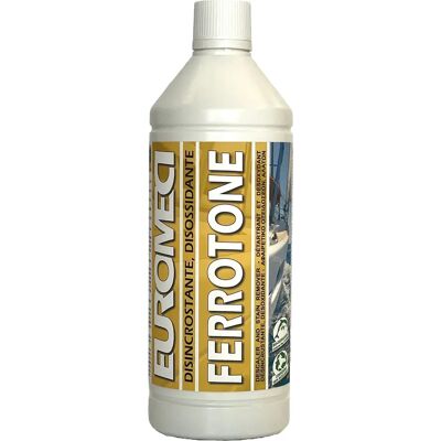 Euromeci Ferrotone - Sgrassatore, Decalcificante, Rimuovidor di ruggine Euromeci Ferrotone - Sgrassatore, Decalcificante, Rimuovidor di ruggine