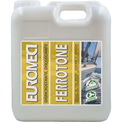 EUROMECI Ferrotone Disincrostante Disossidante - 5L - Rimuove calcare e ruggine EUROMECI Ferrotone Disincrostante Disossidante - 5L - Rimuove calcare e ruggine